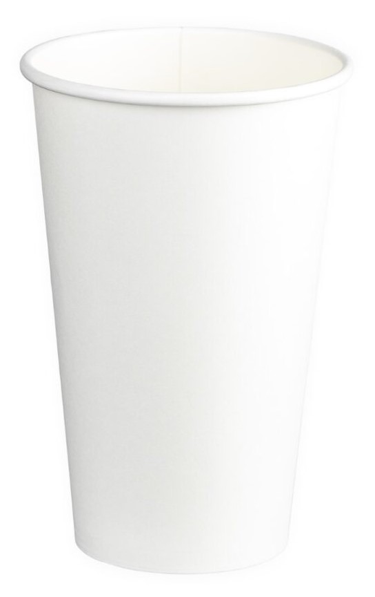 Double Wall PE Paper Cups White