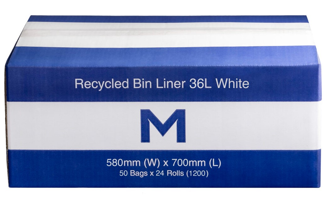 Recycled Bin Liners 36L