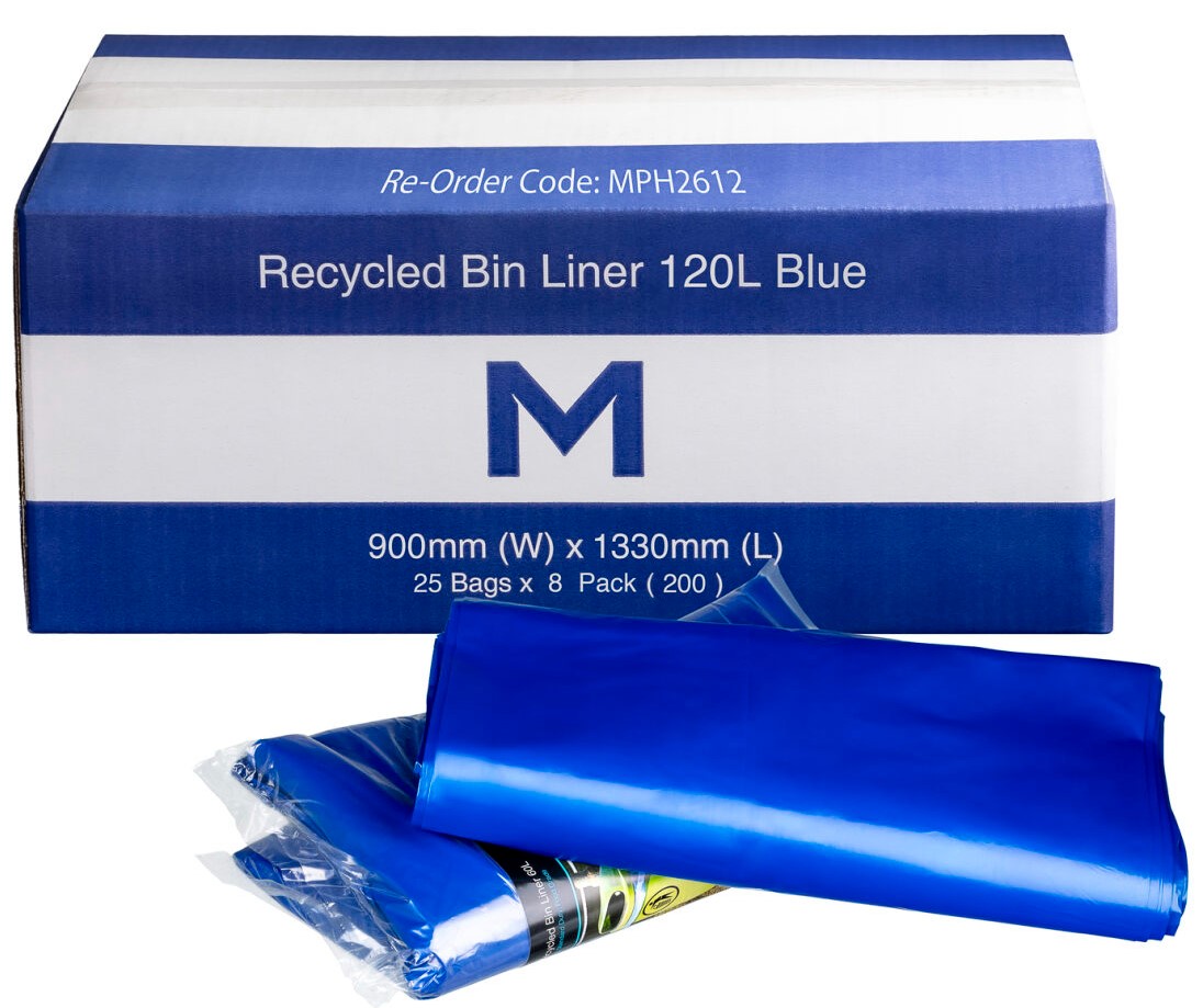 Recycled Bin Liners 120L