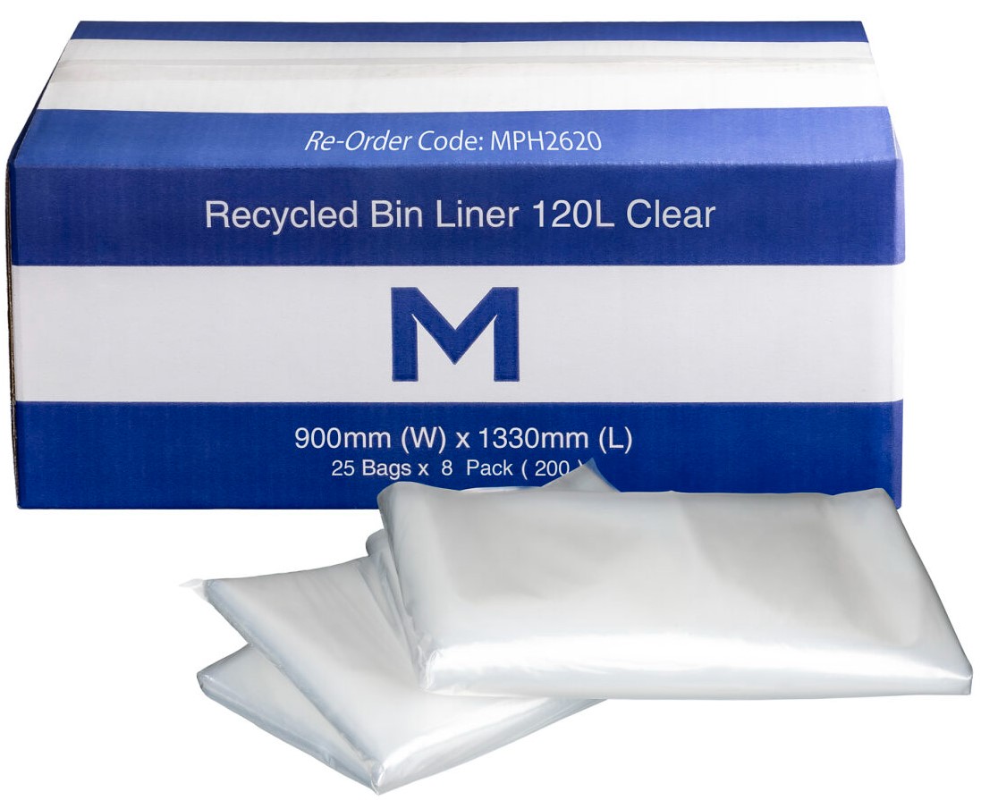 Recycled Bin Liners 120L