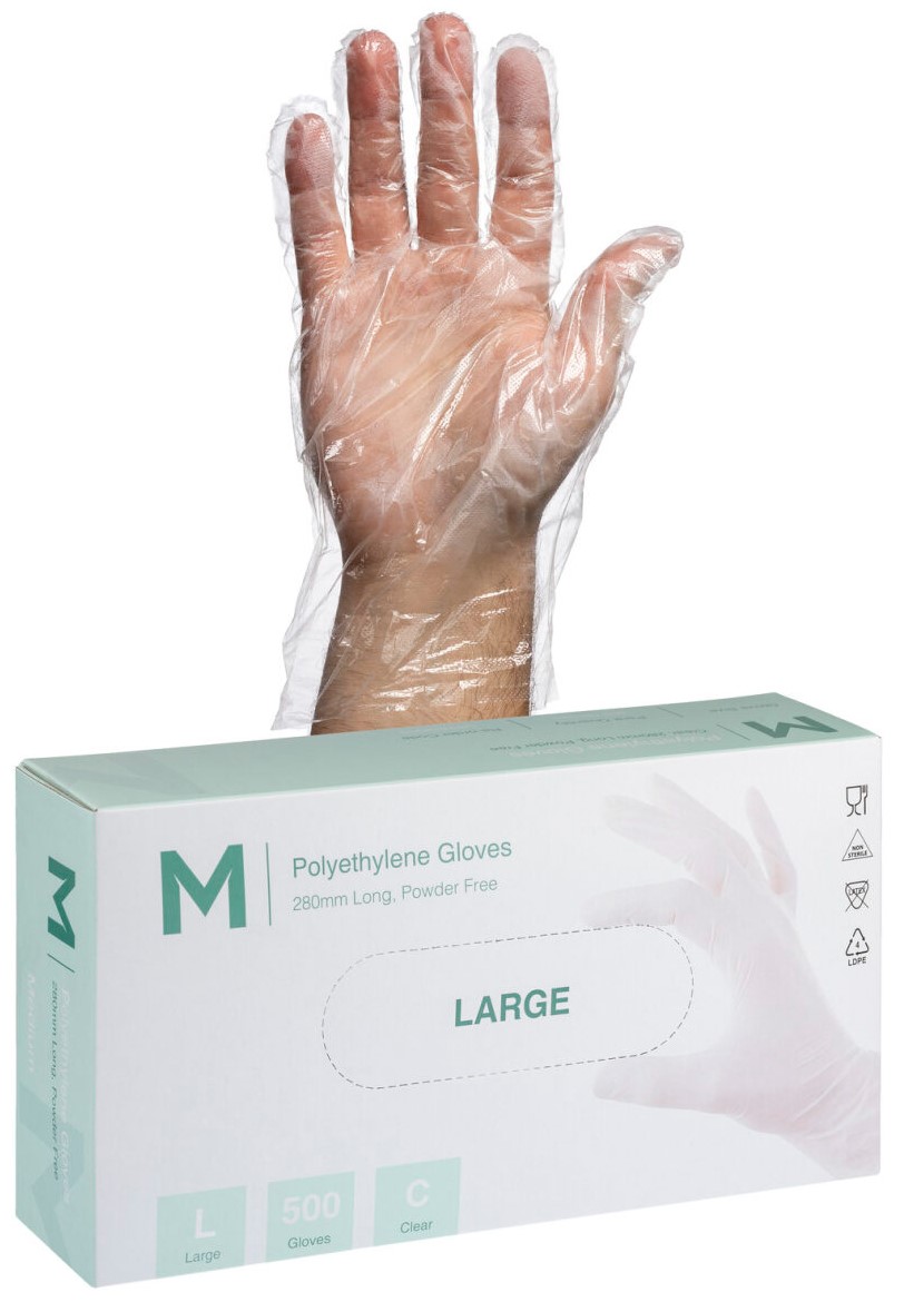 Polyethylene Clear Gloves 1.0g