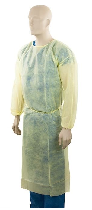 Polypropylene Isolation Gowns