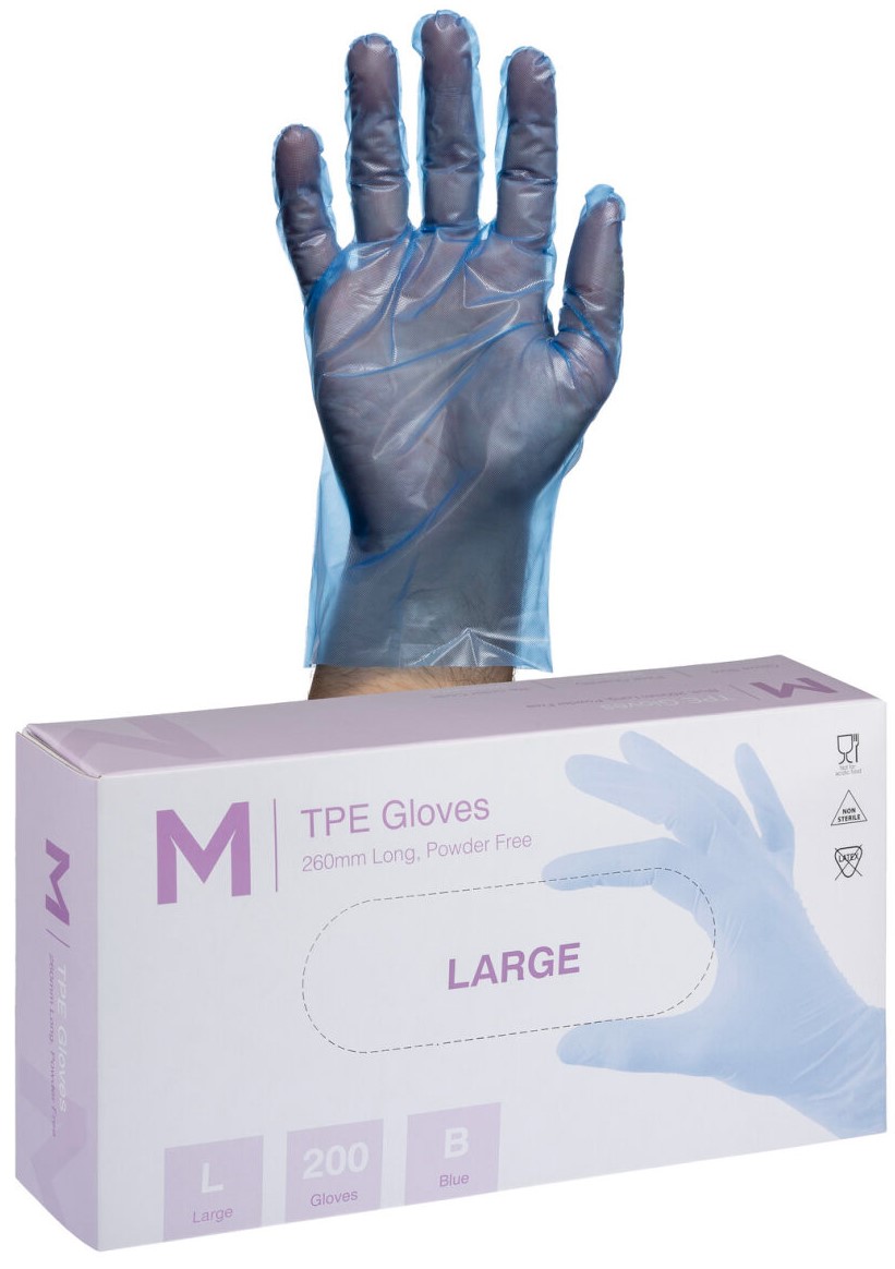 TPE Blue Gloves 2.0g