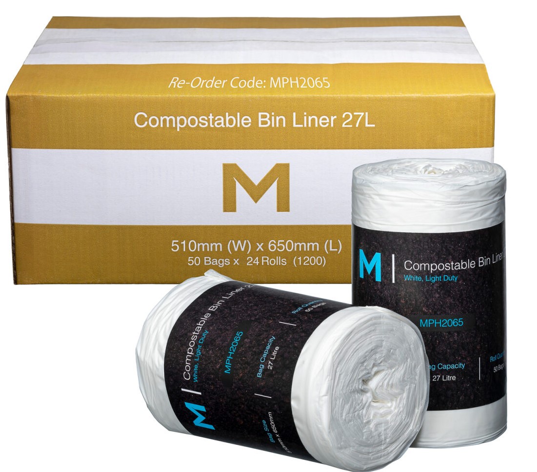 Compostable Bin Liners 27L