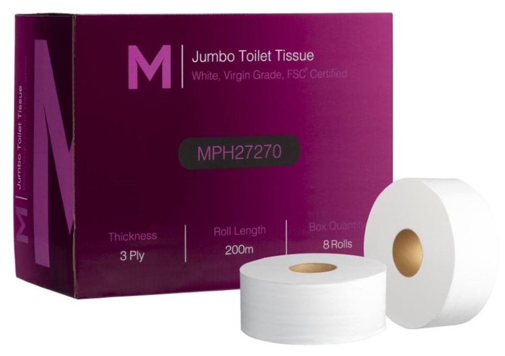 Luxury Jumbo Toilet Tissue