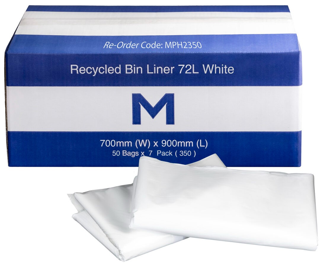 Recycled Bin Liners 72L